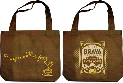 Design para Ecobags promocionais Brava Propaganda