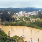 Estacionamento da FURB na Max Hering